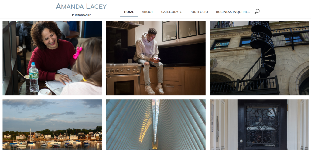 laceypictures.com homepage